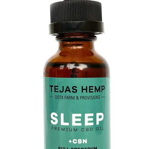 tejas hemp sleep premium oil